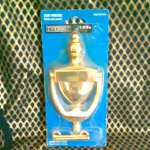 new Everbilt Gold Door Knocker